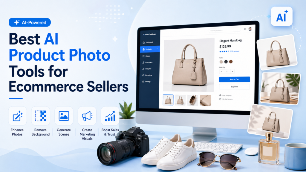 Best AI product photo tools for ecommerce sellers